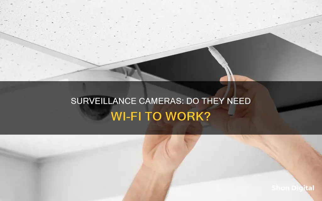 do surveilance camera require wifi