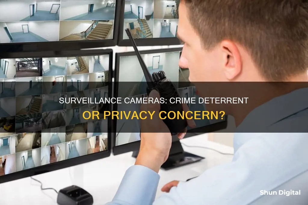 do surveillance cameras deter crime