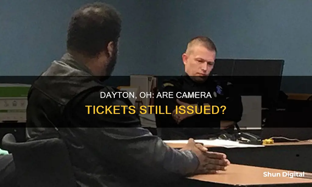 do they still do camera tickets in dayton oh