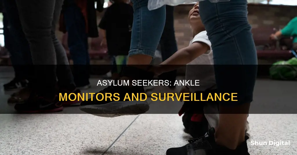 do those seeking asylum have to wear ankle monitors