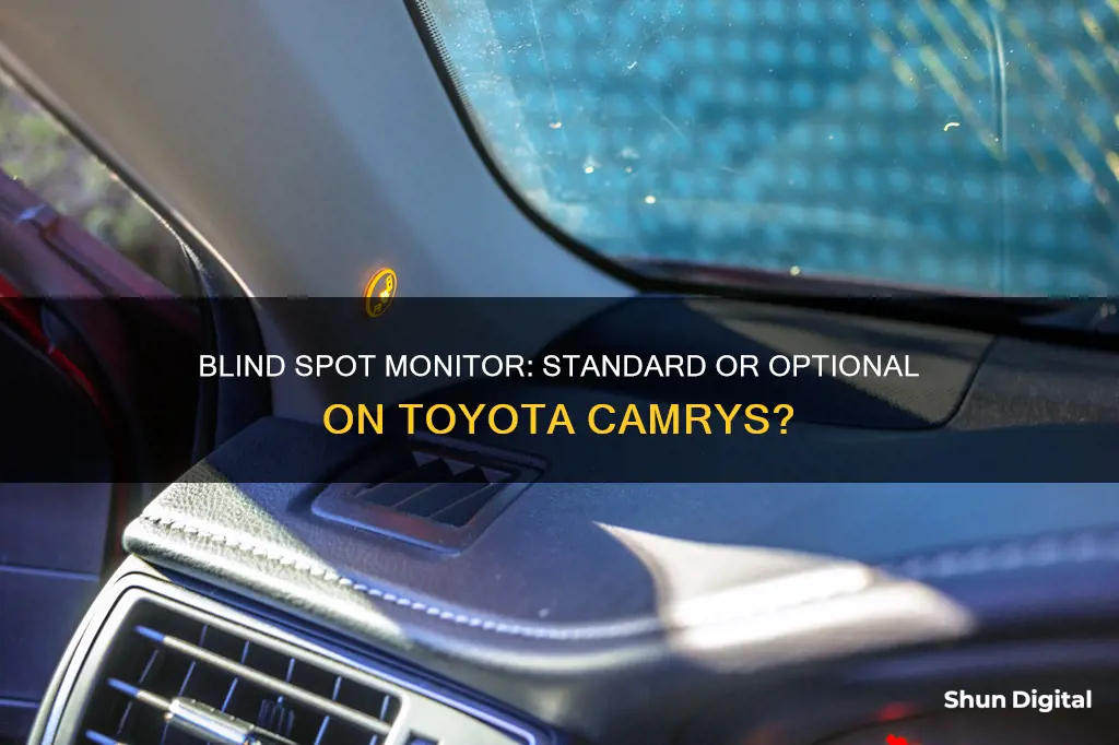 do toyota camrys come with blind spot monitor