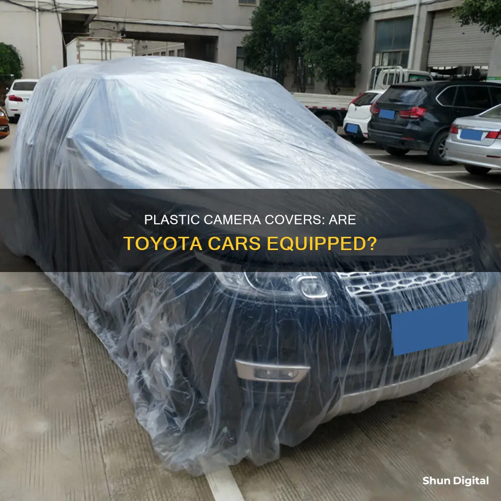 do toyota cars have plastic cover over cameras