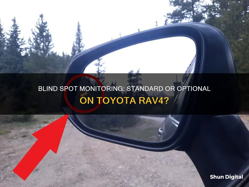 do toyota rav4 have blind spot monitoring