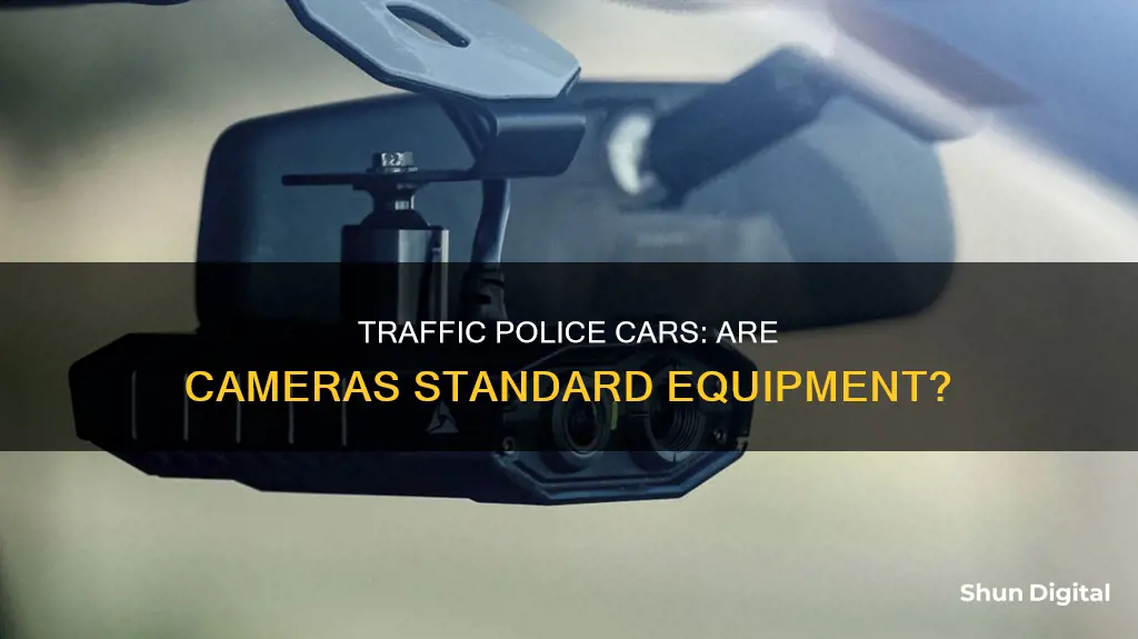 do traffic police cars have cameras