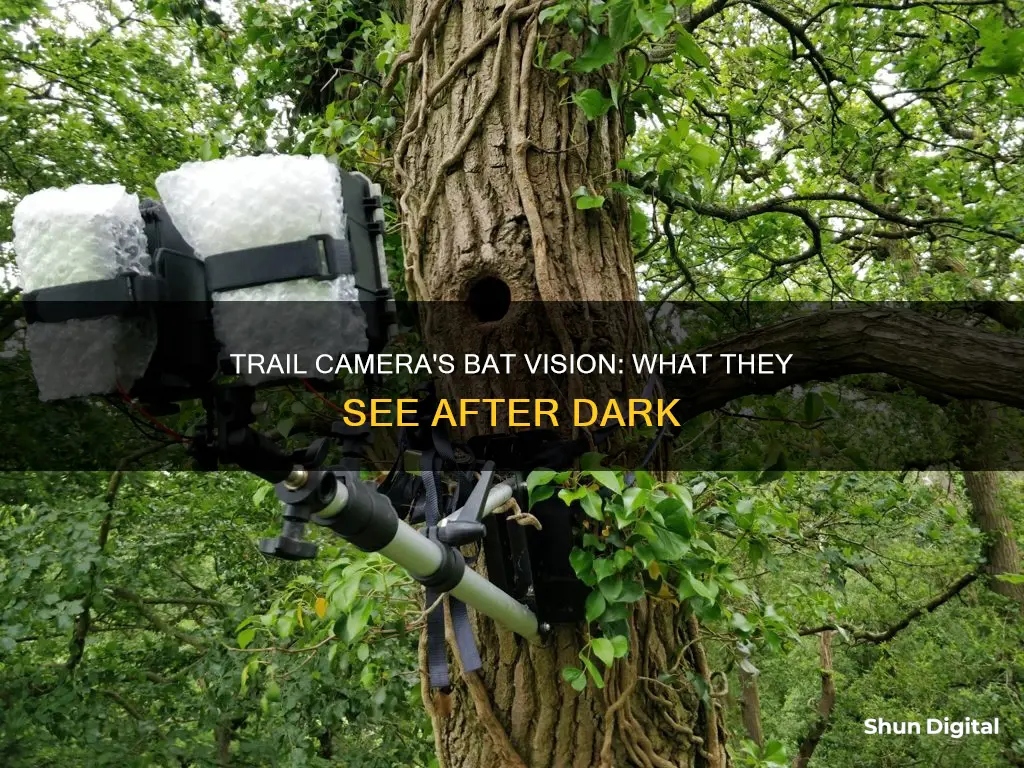 do trail cameras see bats