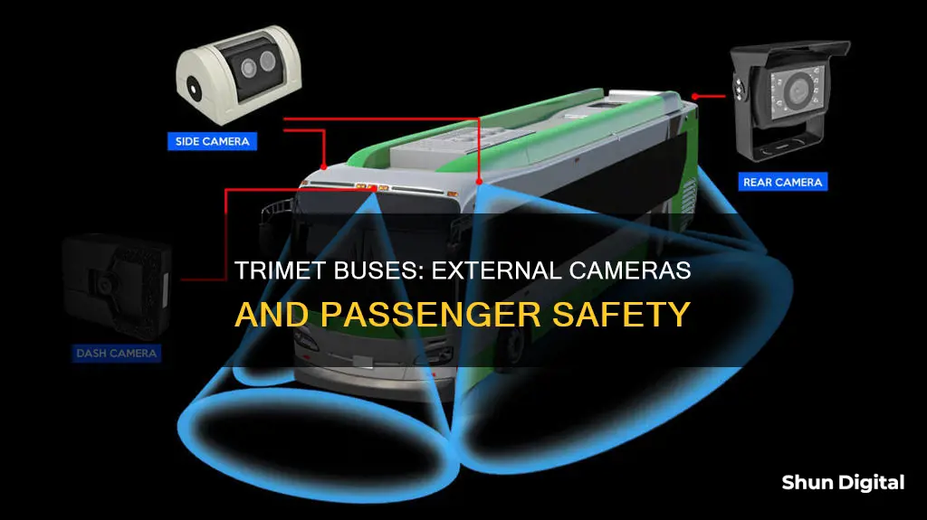 do trimet buses have cameras to see outside of bus