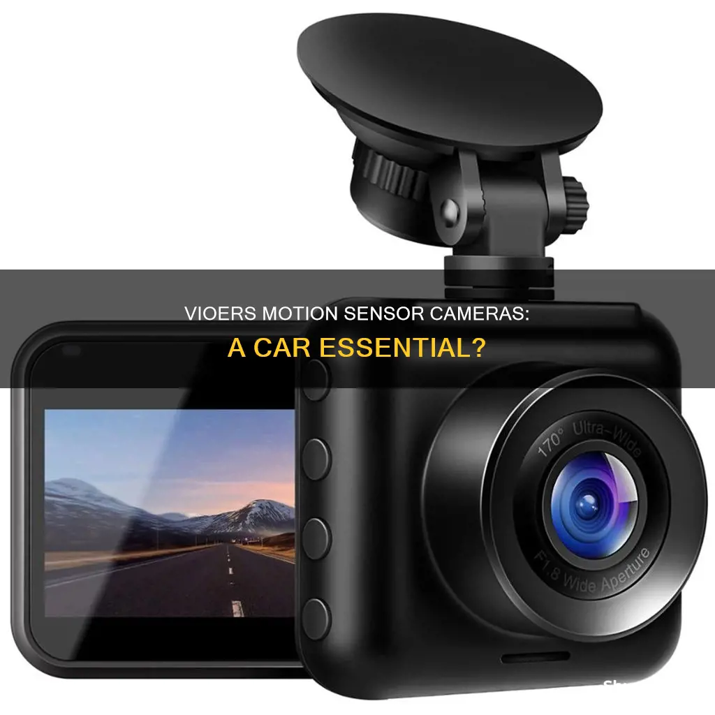 do vioers come with motion sensor camera for cars