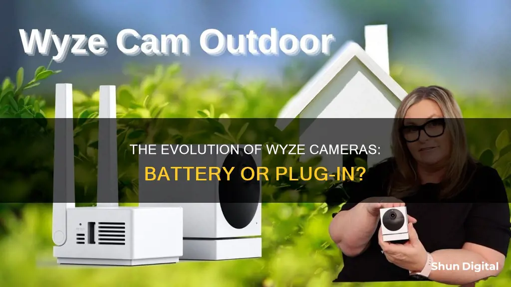 do wyze cameras have batteries