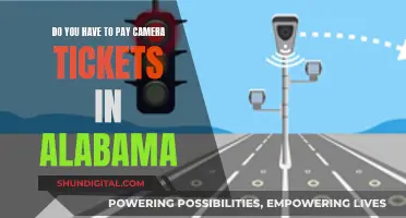 Alabama Camera Tickets: What You Need to Pay