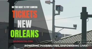 New Orleans Camera Tickets: What You Need to Pay