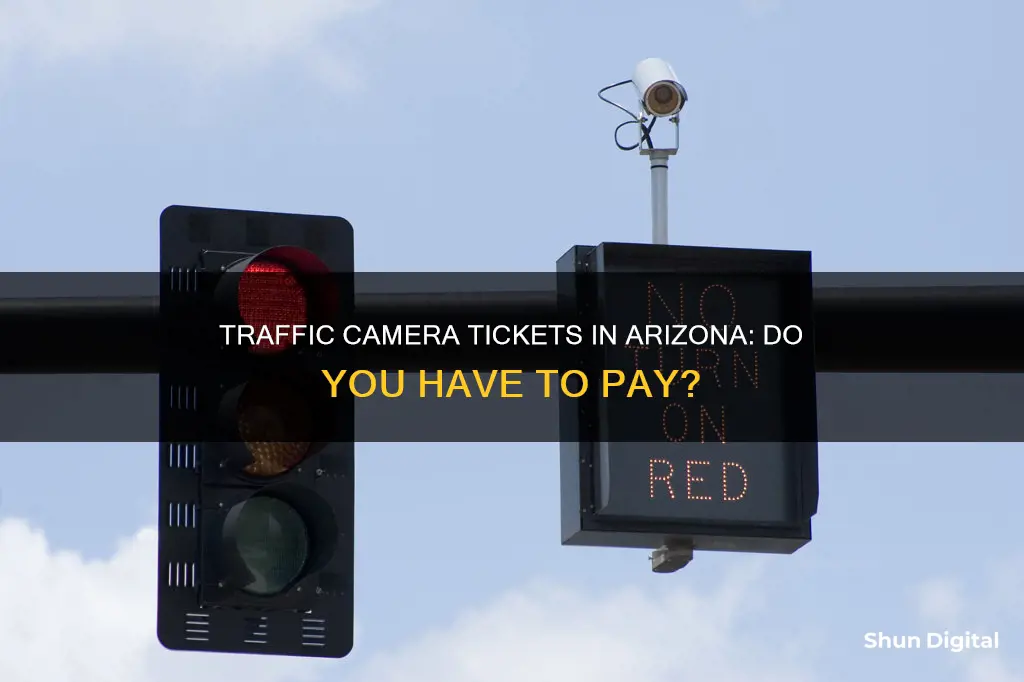 do you have to pay traffic camera tickets in Arizona