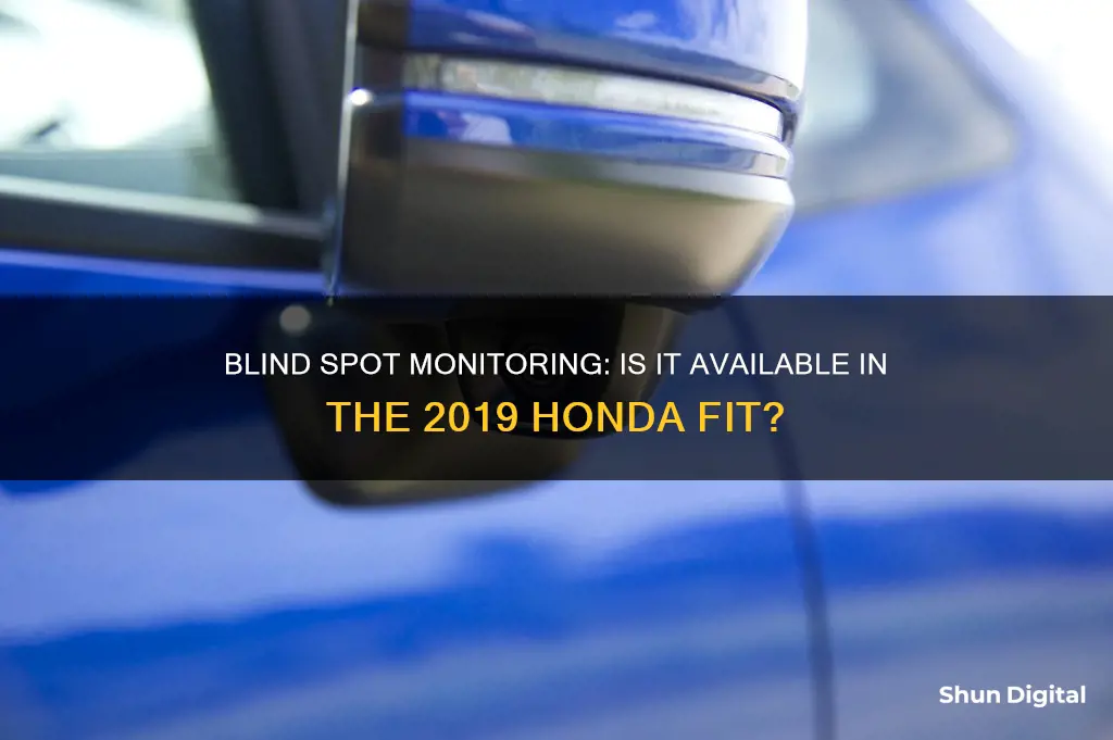 does 219 honda fit have blind spot monitoring