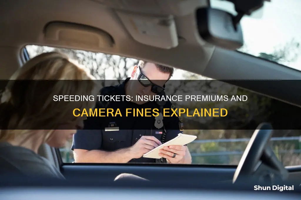 does a camera speeding ticket affect insurance