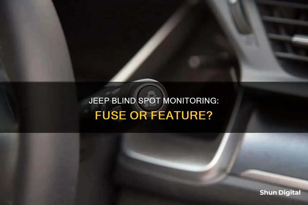 does a fuse run blind spot monitoring in jeep