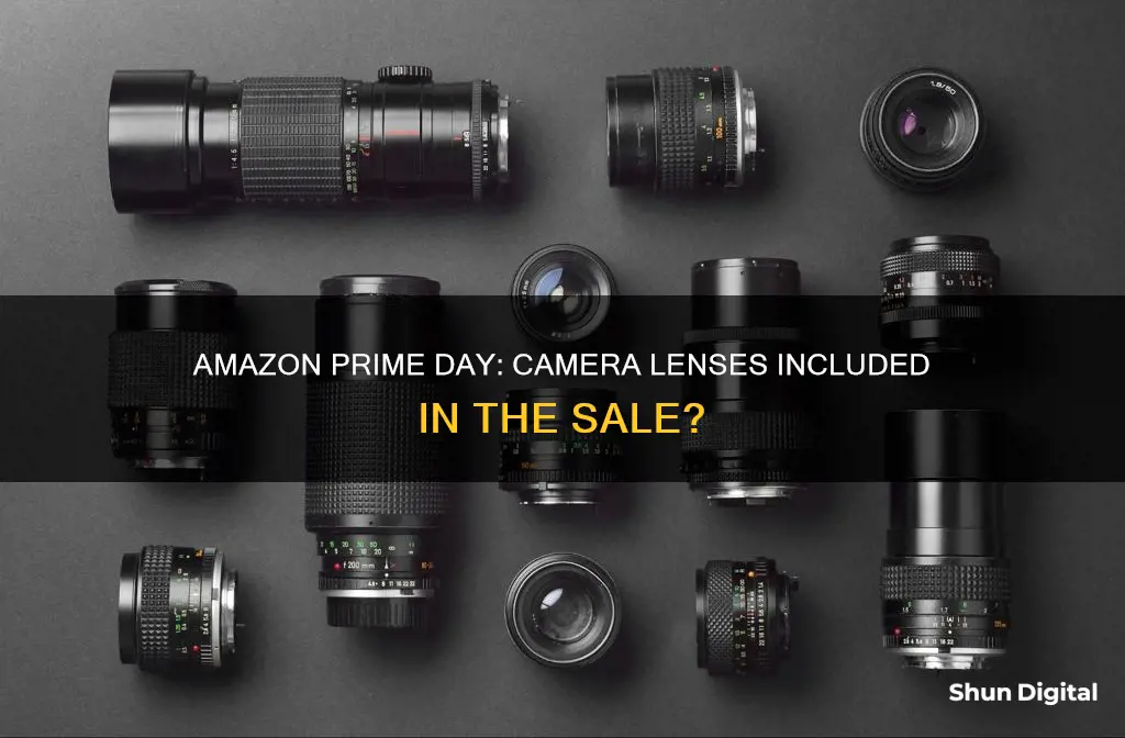 does amazon prime day include camera lenses