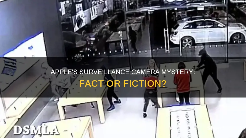 does apple have surveillance cameras