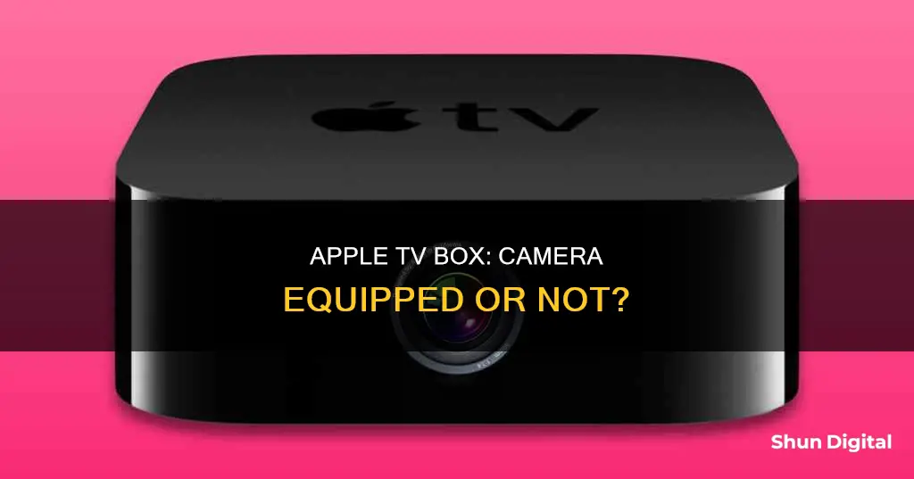 does apple tv box have a camera