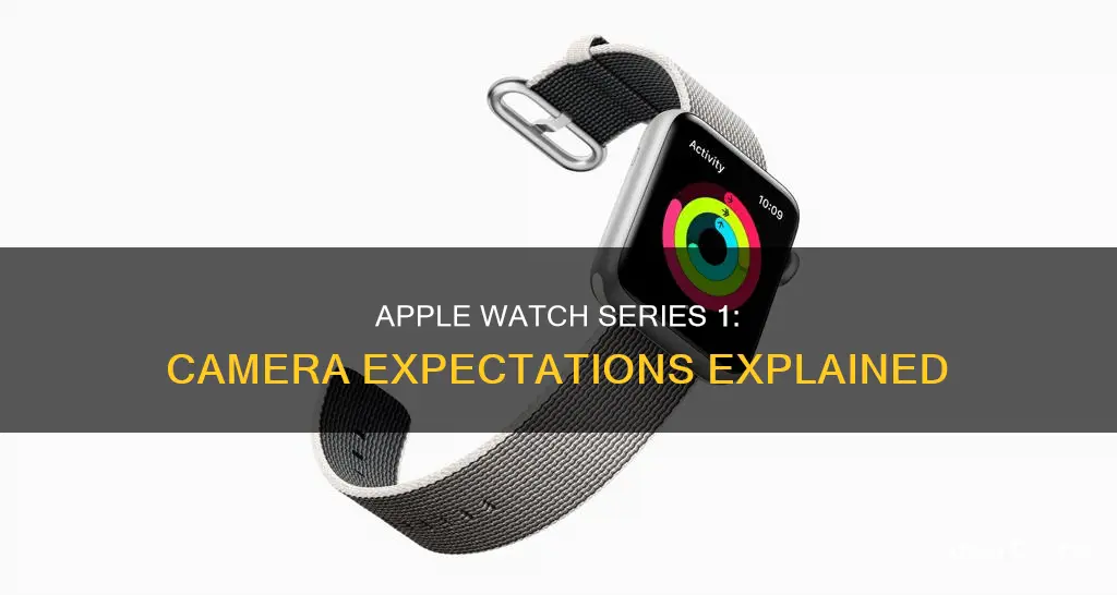 does apple watch series 1 have camera