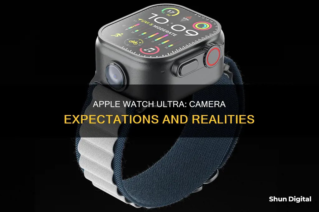 does apple watch ultra have camera