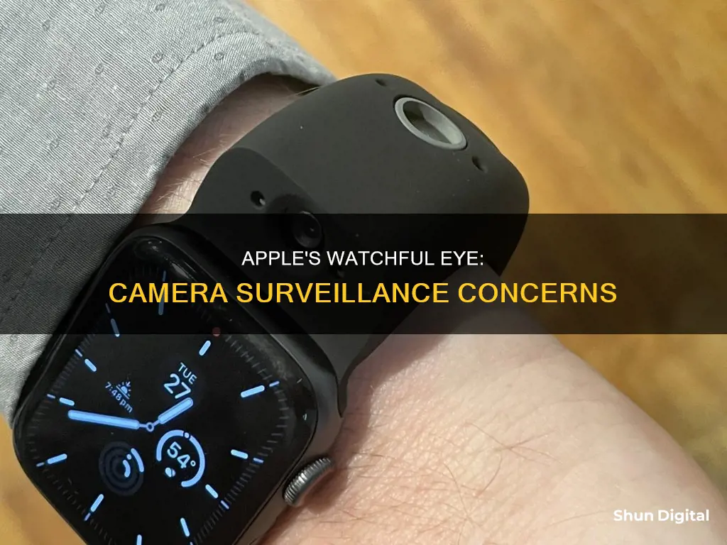 does apple watch you through camera