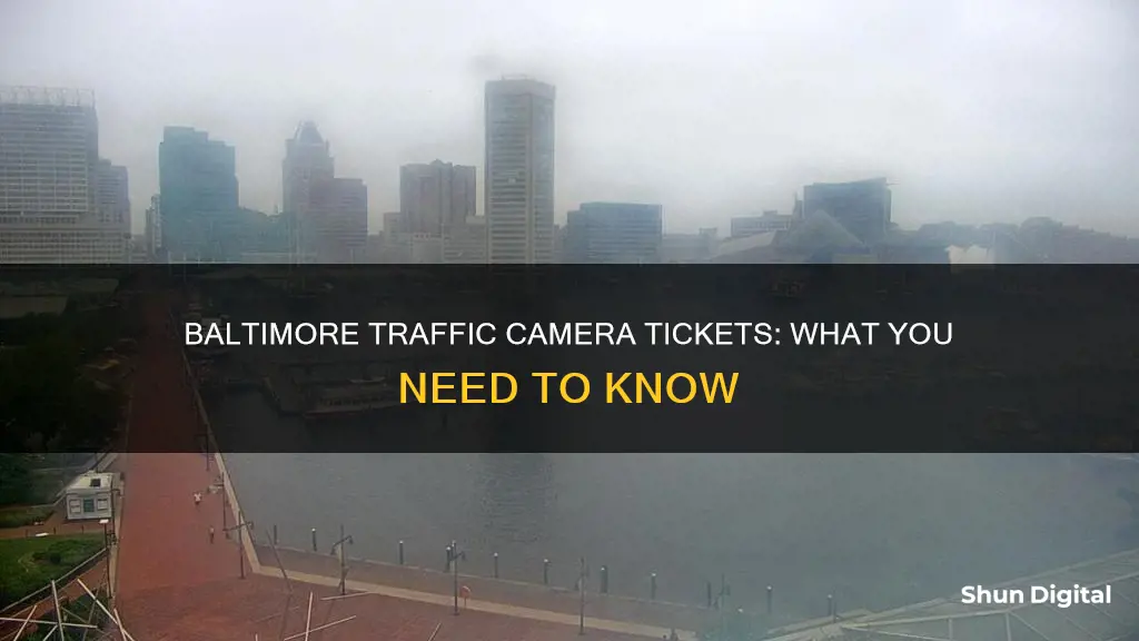 does baltimore have traffic camera tickets