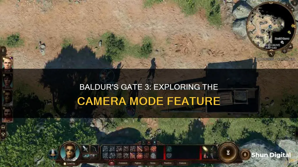 does bg3 have a camera mode