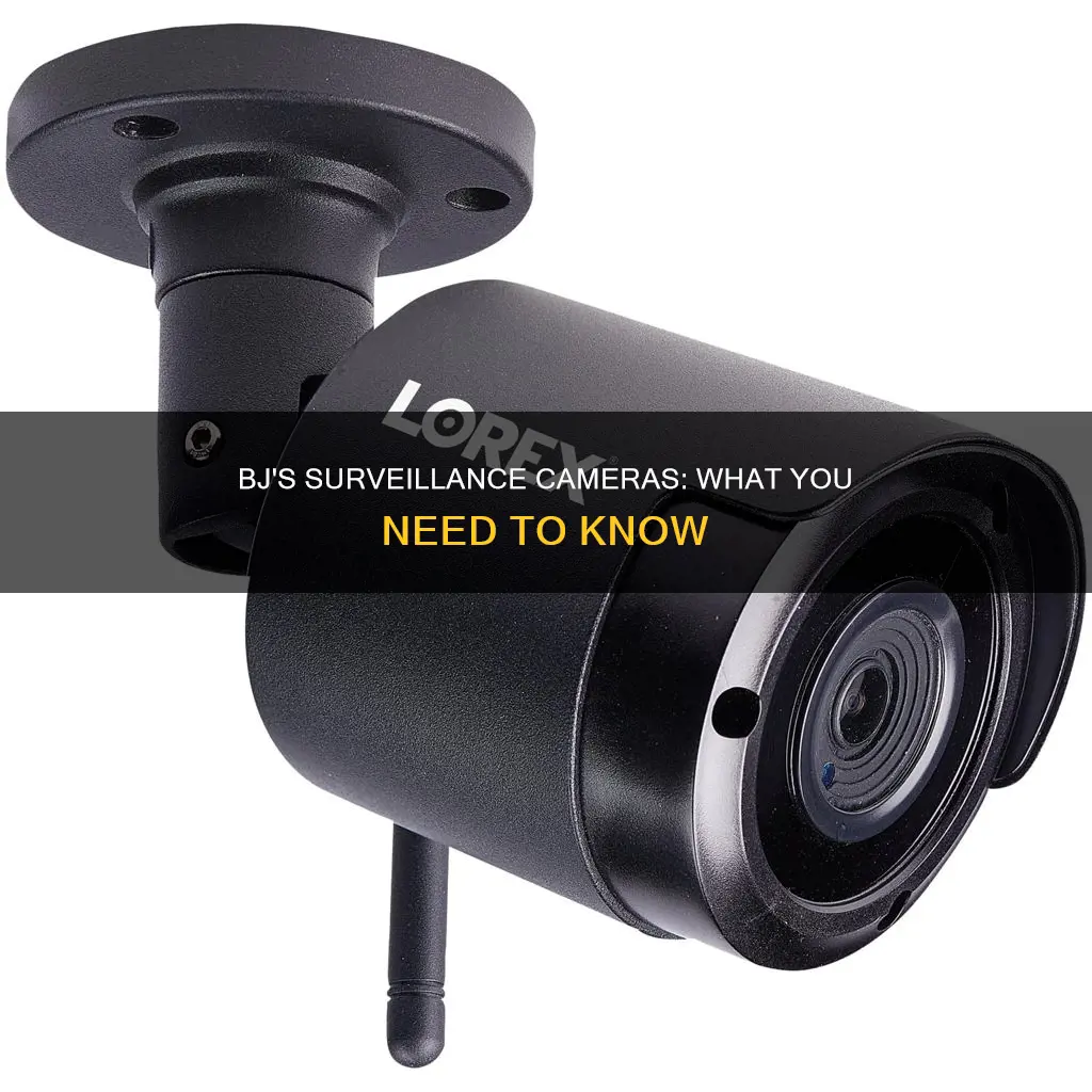 does bjs sell surveillance cameras