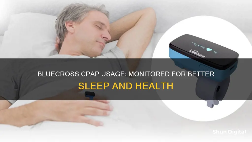 does bluecross monitor cpap usage