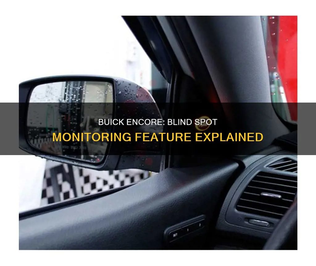 does buick encore have blind spot monitoring