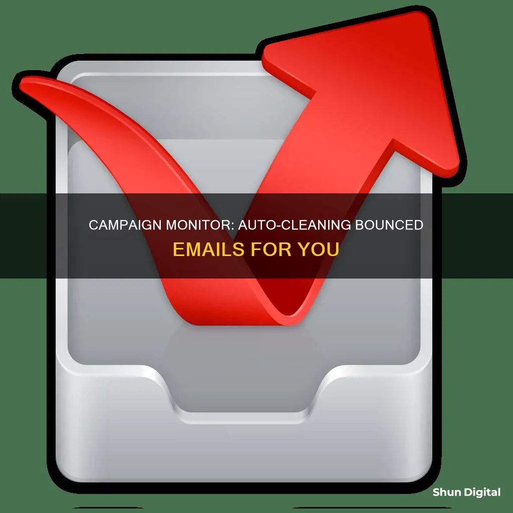 does campain monitor automatically remove bounced emails