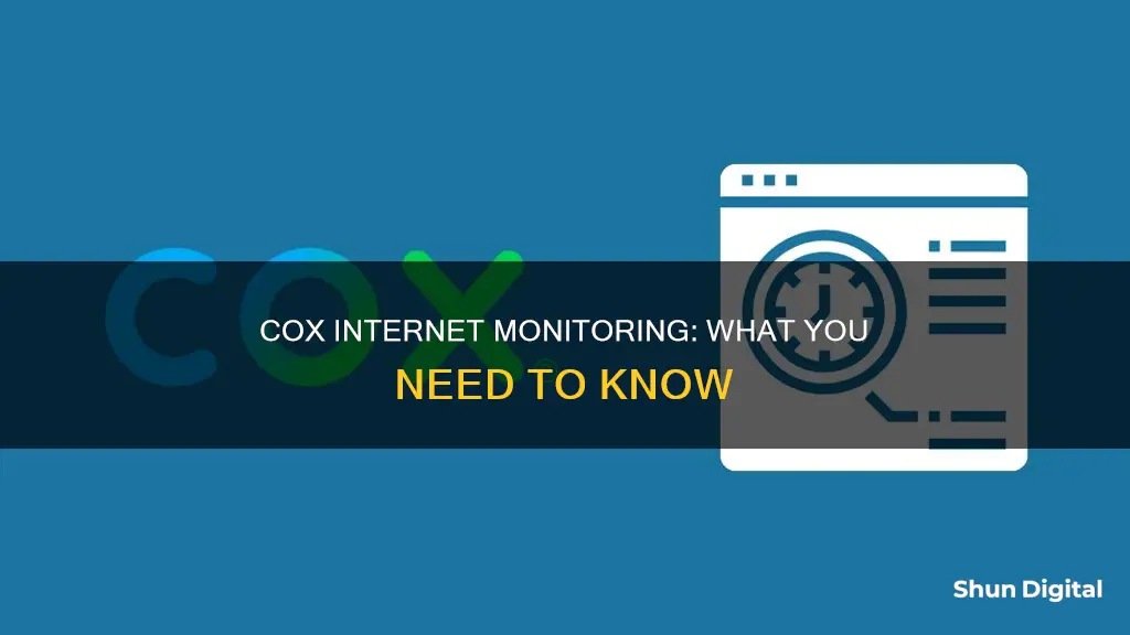 does cox monitor internet usage