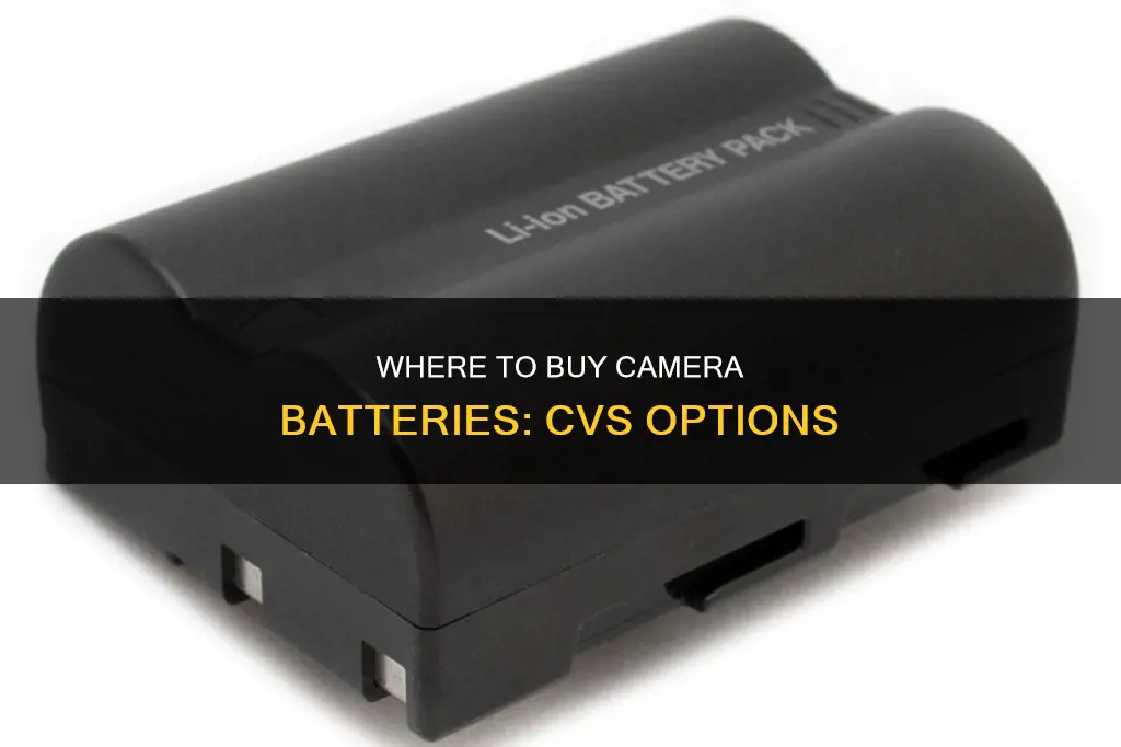 does cvs sell camera batteries