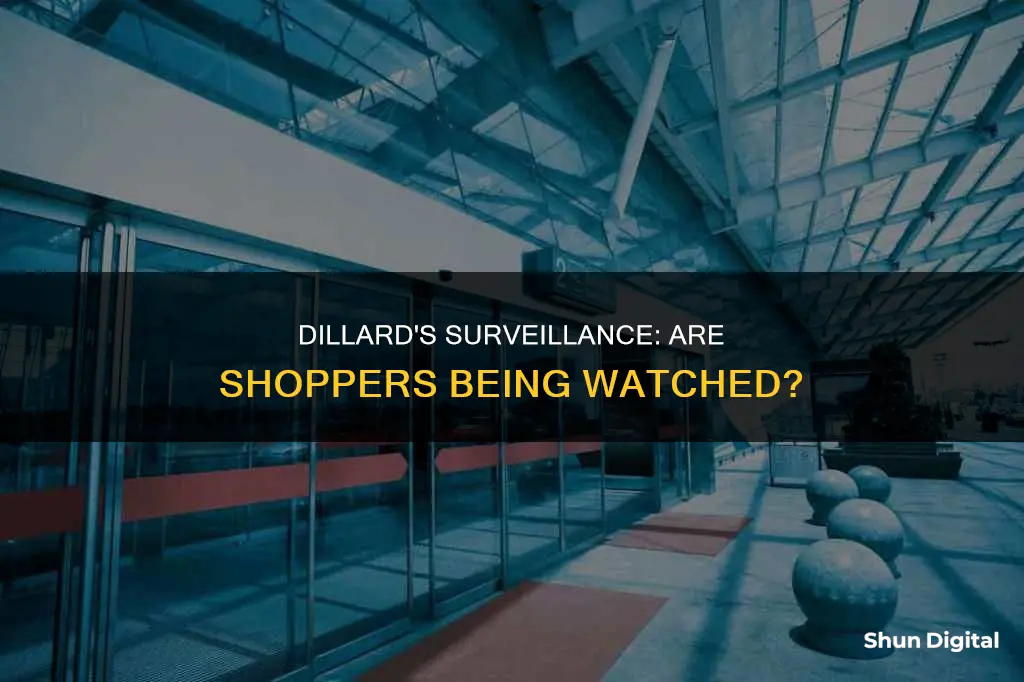 does dillards have surveillance cameras