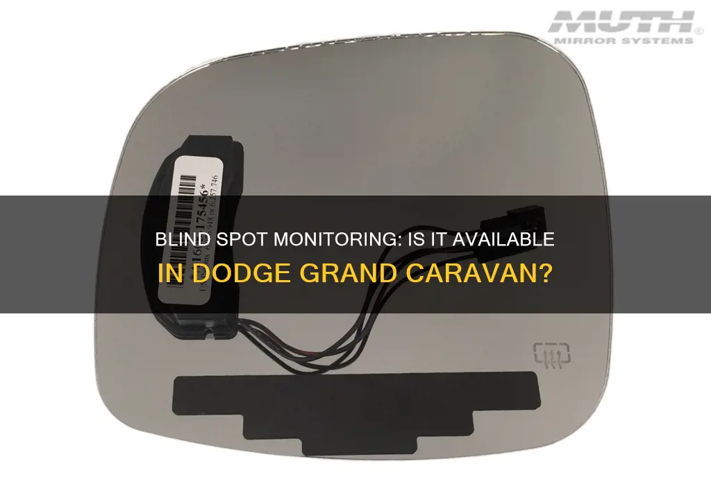 does dodge grand caravan have blind spot monitoring