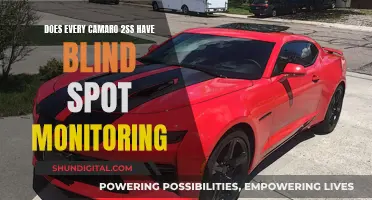 Blind Spot Monitoring: Standard or Optional on Camaro 2SS?