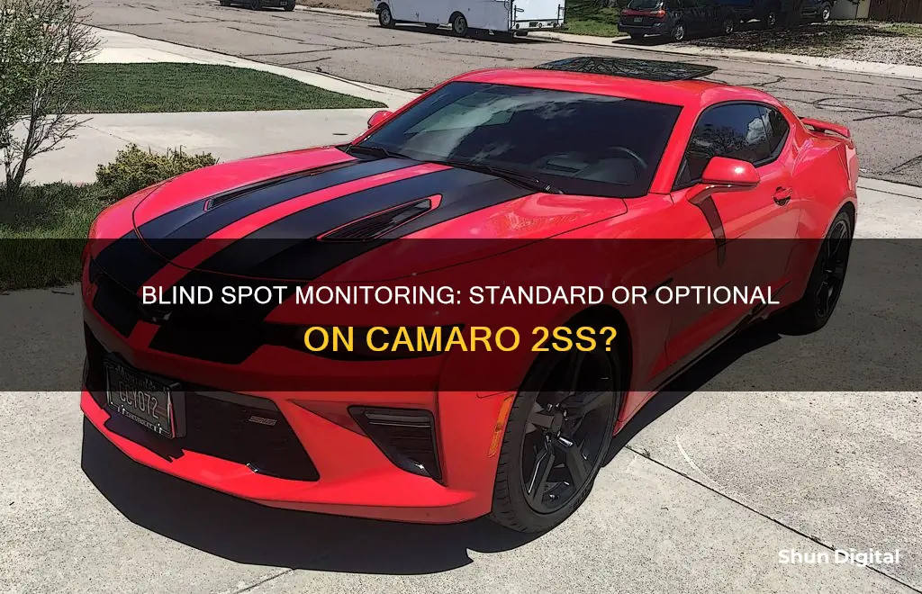 does every camaro 2ss have blind spot monitoring