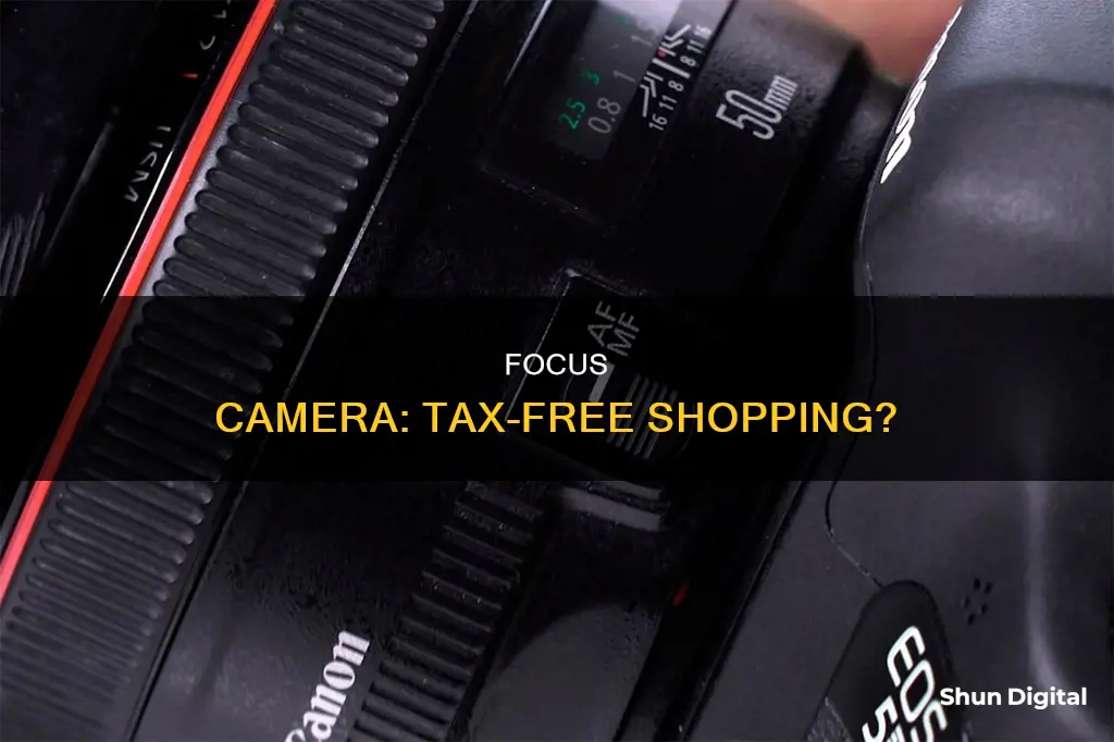 does focus camera charge tax