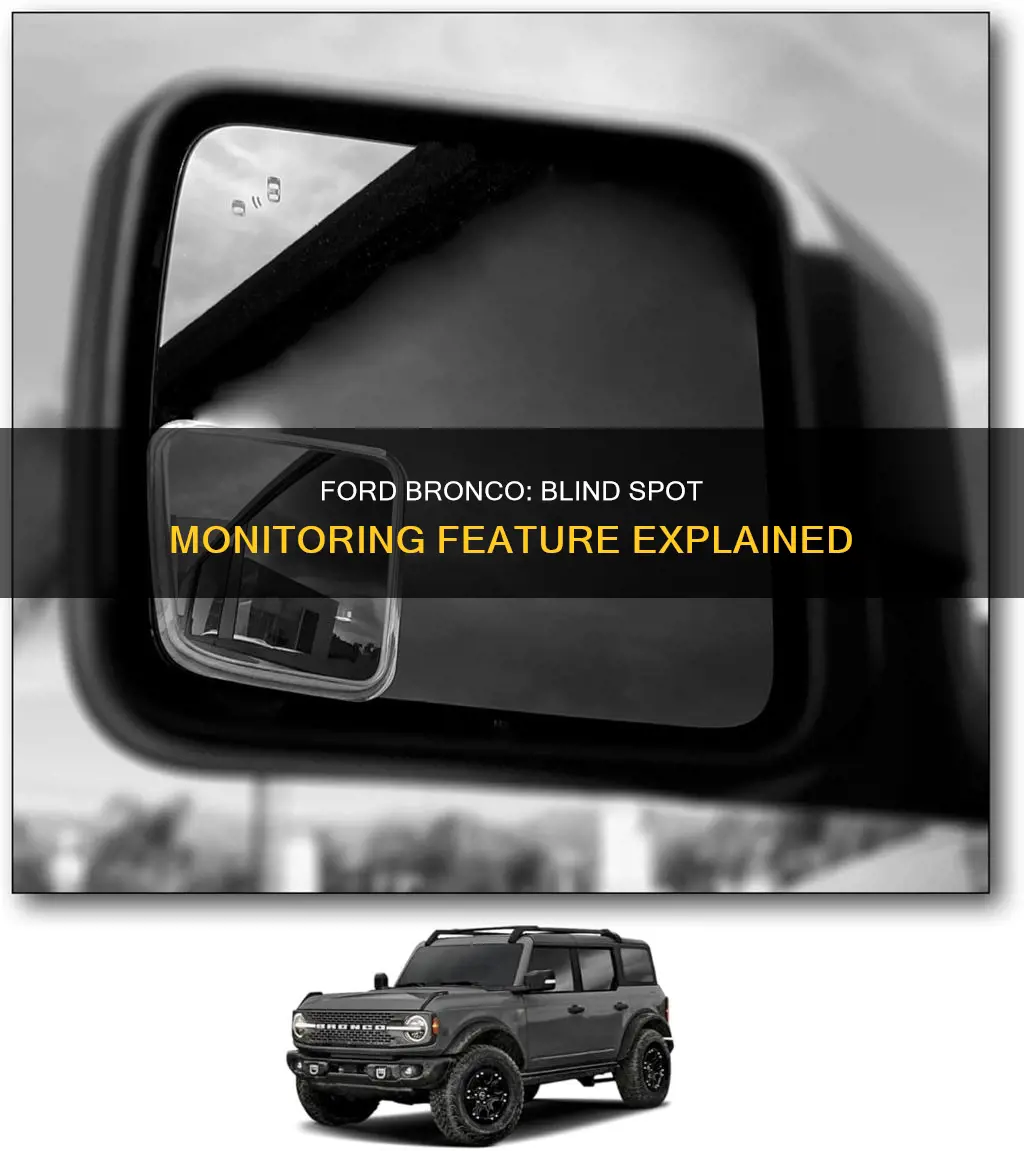 does ford bronco have blind spot monitoring