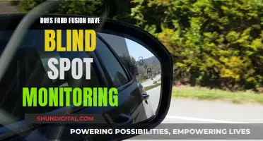 Ford Fusion: Blind Spot Monitoring Feature Explained