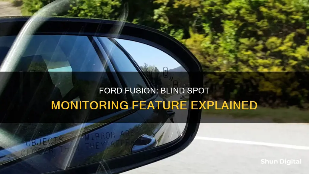 does ford fusion have blind spot monitoring