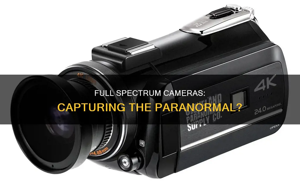 does full spectrum cameras see ghosts