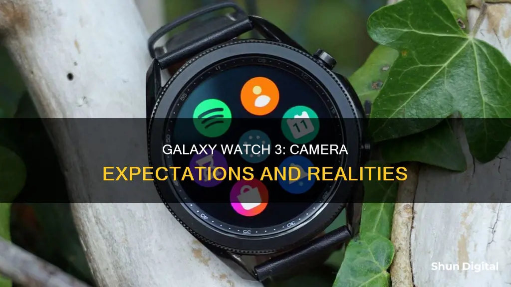 does galaxy watch 3 have a camera