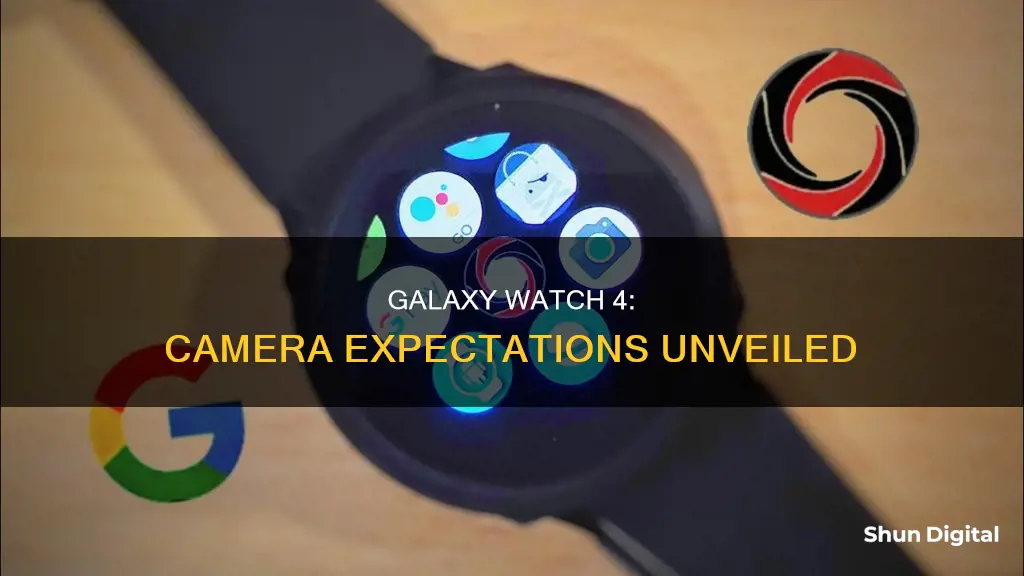 does galaxy watch 4 have a camera