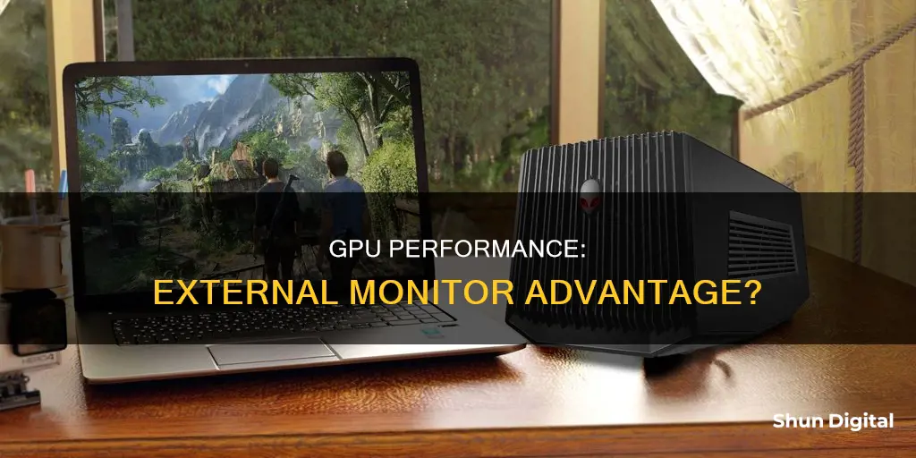 does gpu perform better with external monitor