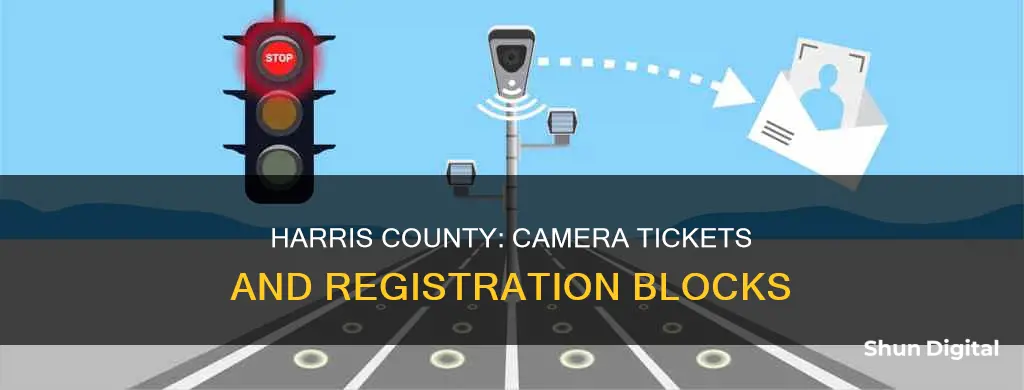 does harris county block registration from not paying camera tickets