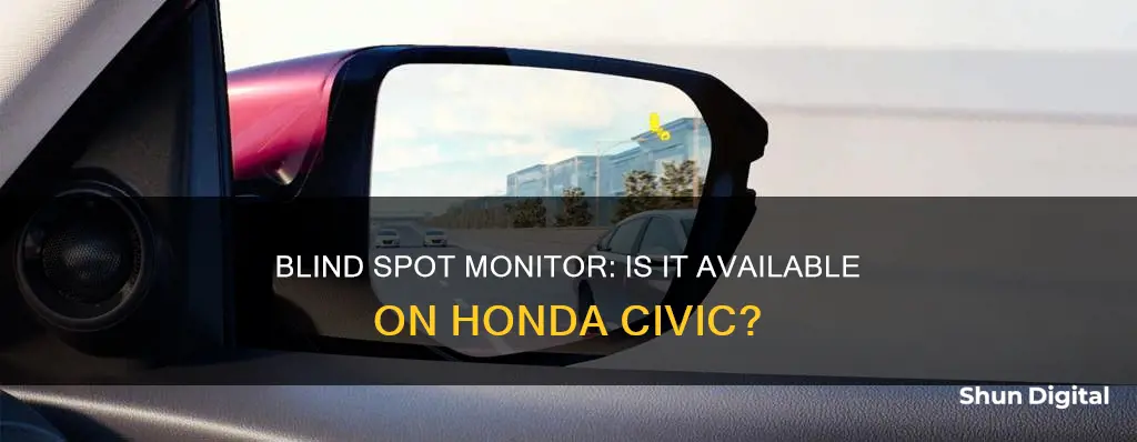 does honda civic have blind spot monitor