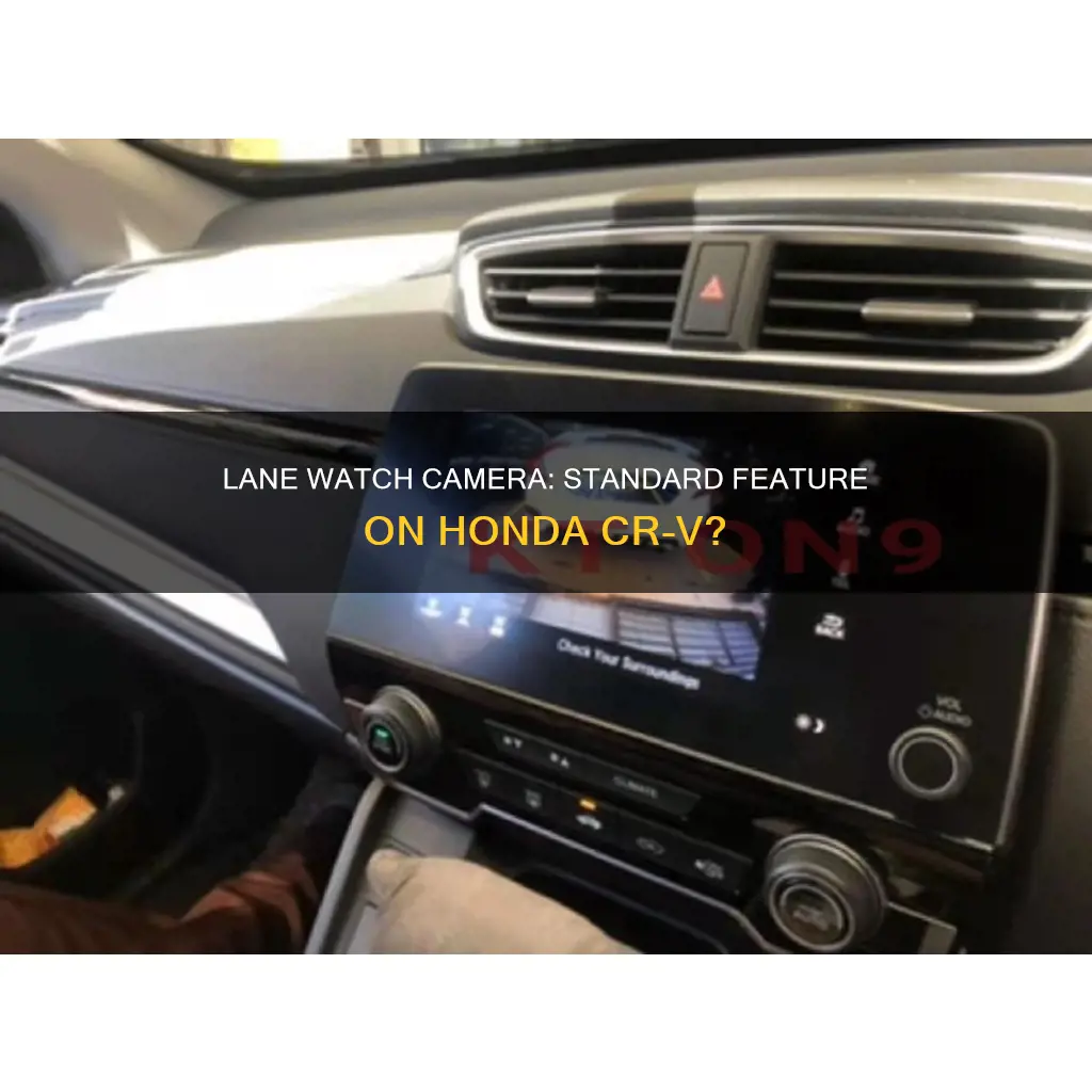 does honda cr v have lane watch camera