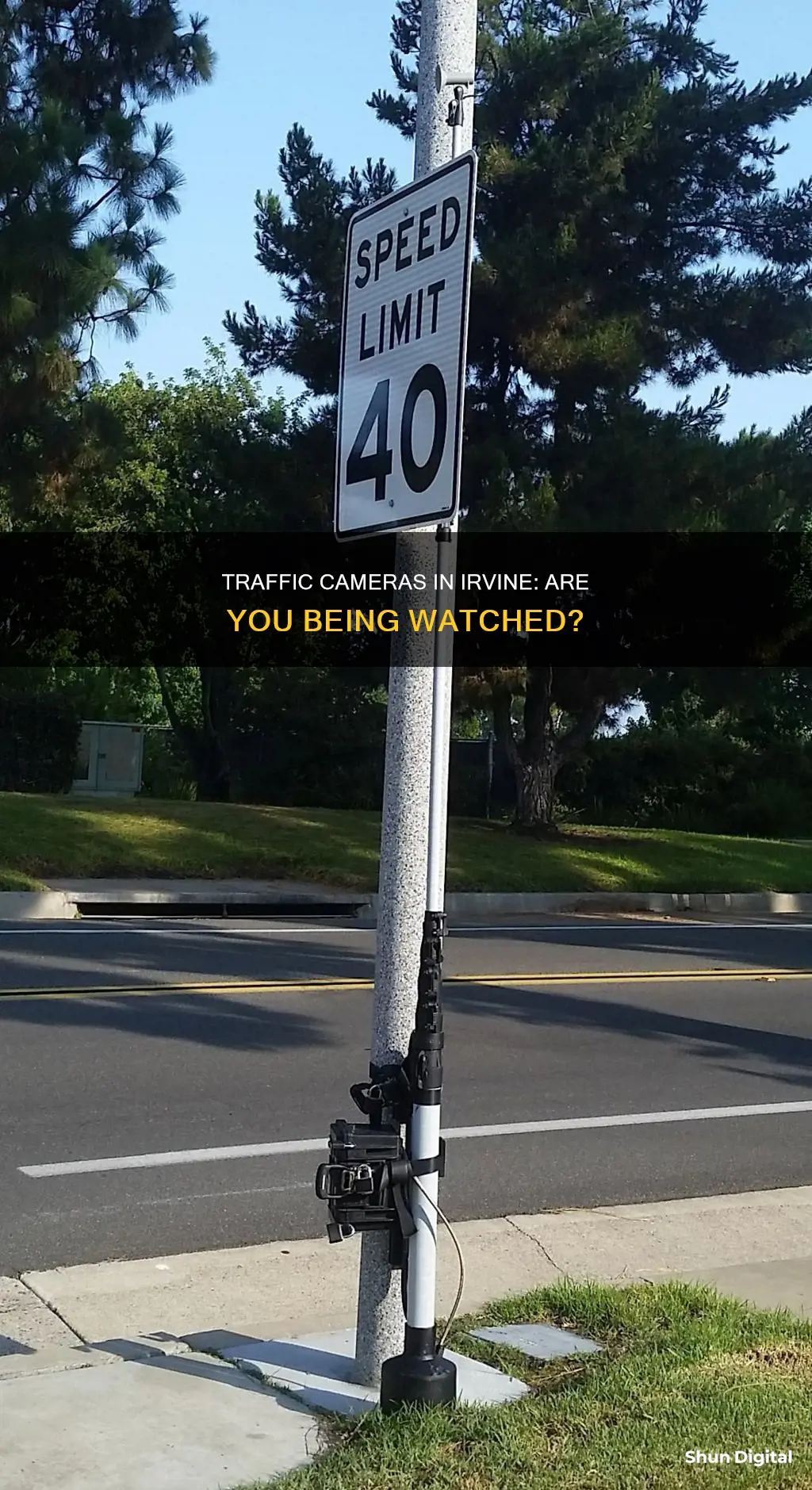 does irvine have traffic cameras