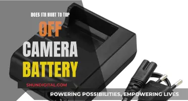 Topping Off Camera Batteries: Is It Safe?