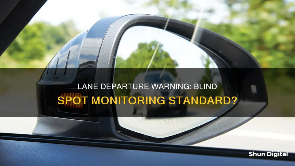 does lane departure warning automatically come with blind spot monitoring